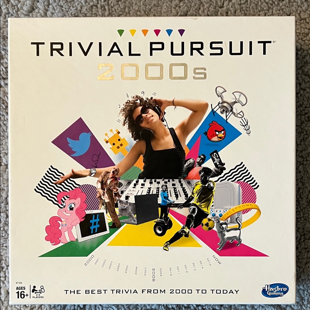 Trivial Pursuit: 2000s Edition board game GREAT entertainment for the Holidays
